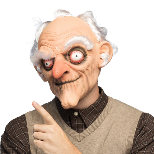 Boland Latex hoofdmasker Grumpy dwerg