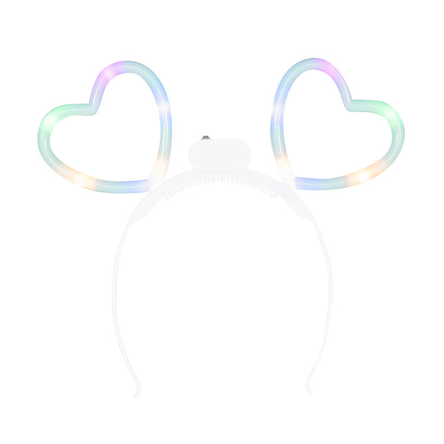 Boland LED diadeem Glowing hearts (verlichte hartjes)