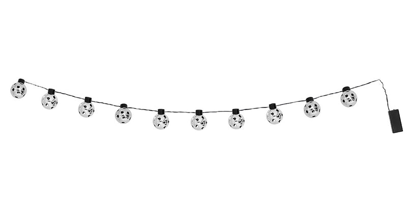 Boland LED lichtsnoer Partybal zilver