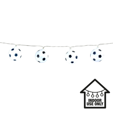 Boland LED lichtsnoer Voetbal wit
