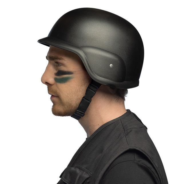 Boland Leger helm soldaat Tactics zwart