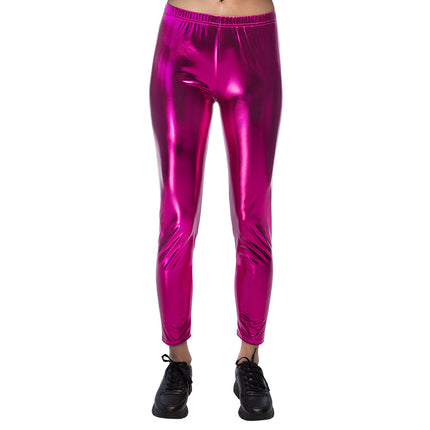 Boland Legging Metallic fuchsia