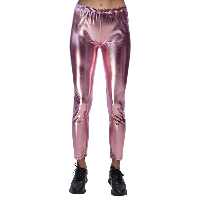 Boland Legging Metallic roze