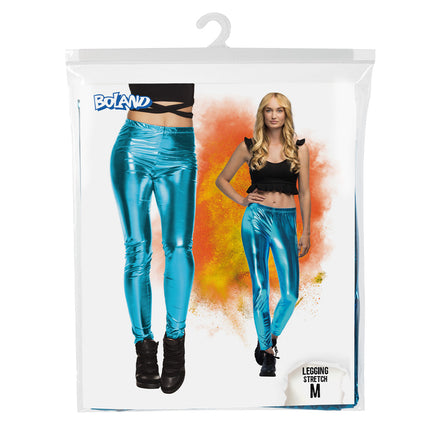 Boland Legging Metallic turquoise