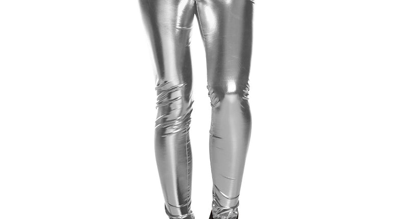 Boland Legging Metallic zilver Aimee