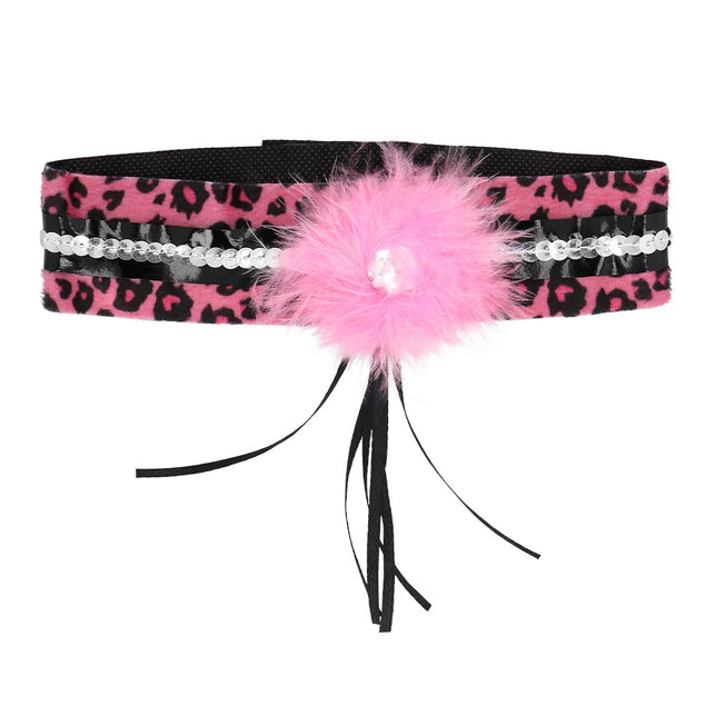 Boland Luipaard verkleed set roze