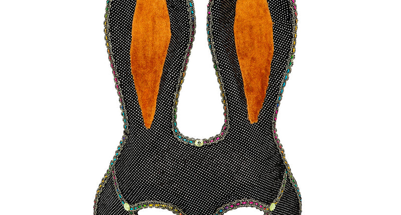 Boland Masker Mystery bunny zwart