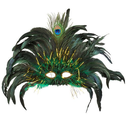 Boland Masker pauw Peacock queen