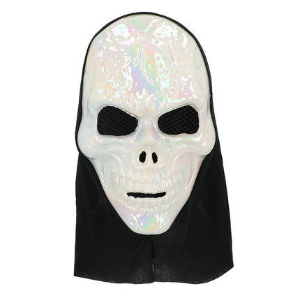 Boland Masker Skull pearl met kap