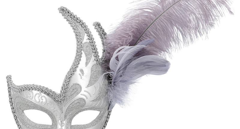 Boland Masker Venice prezioso zilver