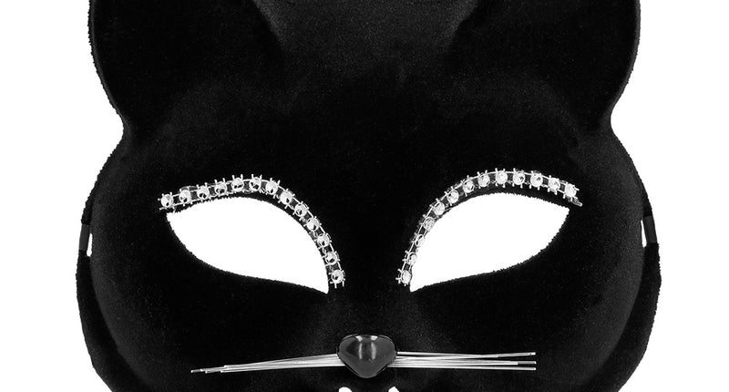 Boland Masker Zwarte kat