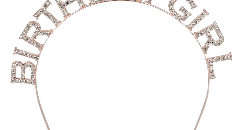 Boland Metalen diadeem 'Birthday girl'