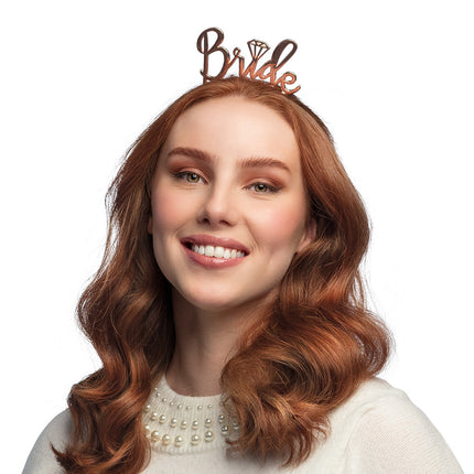 Boland Metalen diadeem 'Bride' haarband