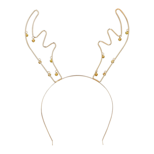 Boland Metalen diadeem Jingle reindeer