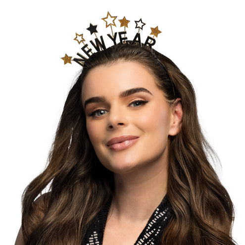 Boland Metalen diadeem 'New year'