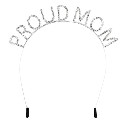 Boland Metalen diadeem 'Proud mom'