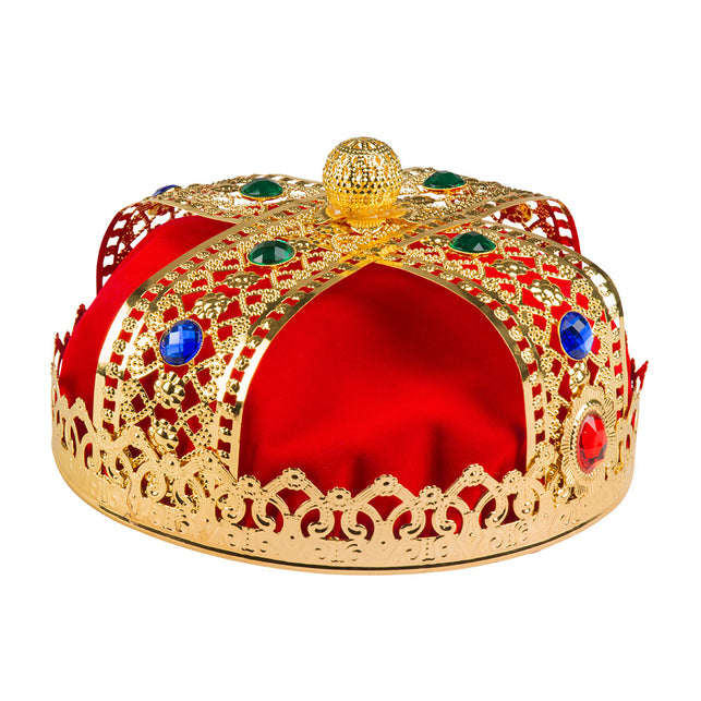 Boland Metalen kroon Royal king de luxe koning
