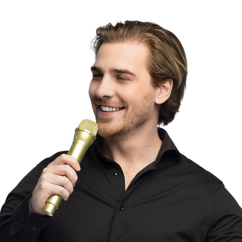 Boland Microfoon deluxe goud