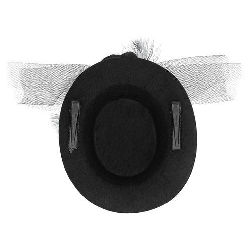 Boland Mini hoedje Nicolette zwart