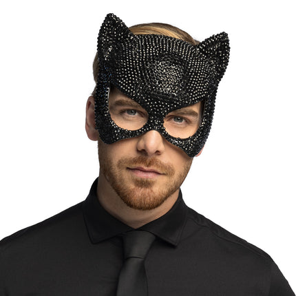 Boland Mirage cat zwart kattenmasker
