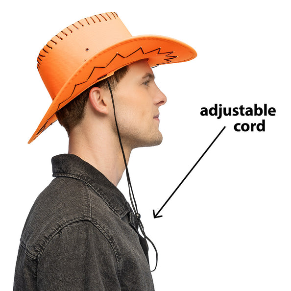 Boland Neon cowboyhoed Savanne neonoranje (UV)
