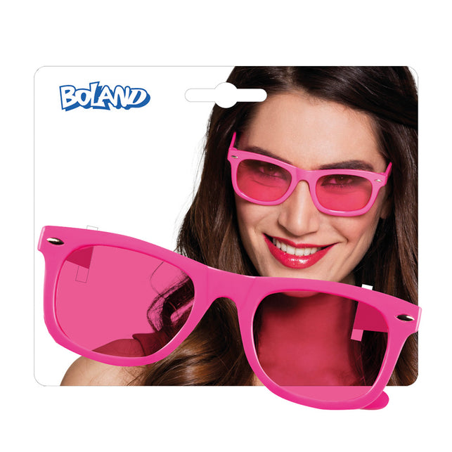 Boland Neon roze bril Dance