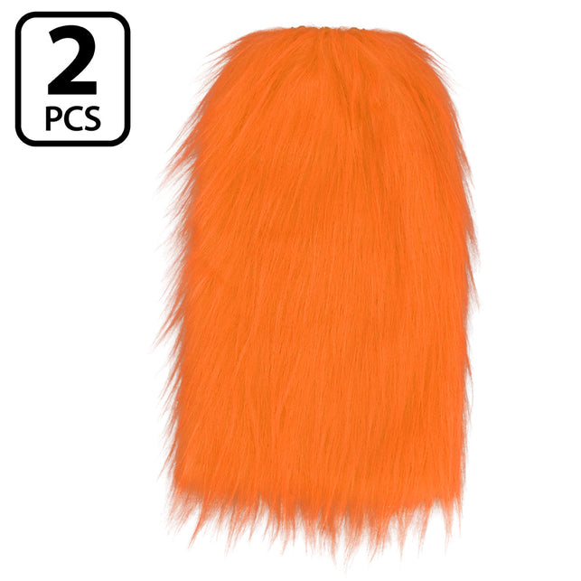 Boland Neonoranje beenwarmers Rave dames (UV, eenheidsmaat)