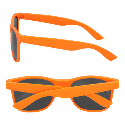 Boland Neonoranje partybril Pop (UV festival bril)