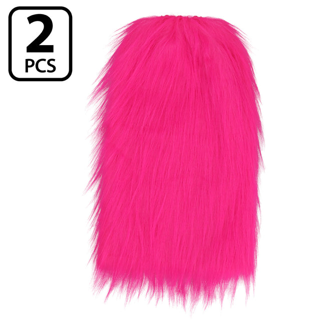 Boland Neonroze beenwarmers Rave dames (UV, eenheidsmaat)