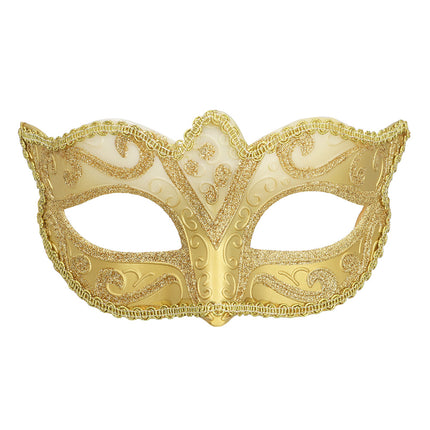 Boland Oogmasker Venice felina goud
