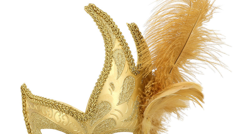 Boland Oogmasker Venice prezioso goud