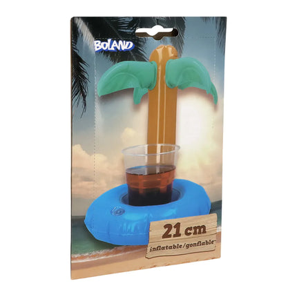 Boland Opblaasbare bekerhouder Palmboom