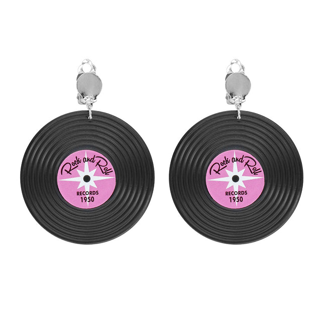 Boland Paar oorbellen Disco LP