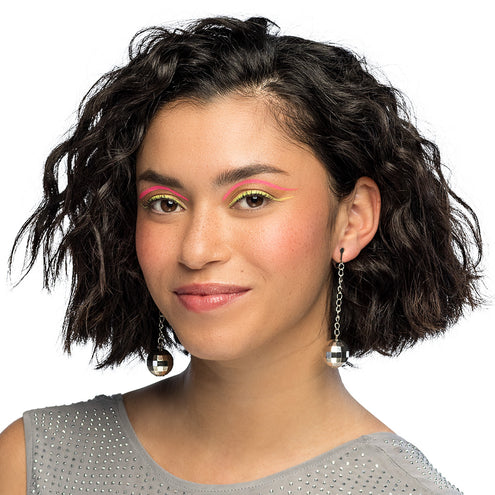 Boland Paar oorbellen Discoballen