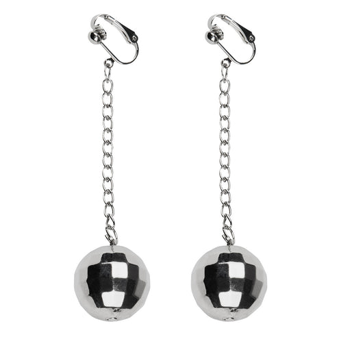 Boland Paar oorbellen Discoballen