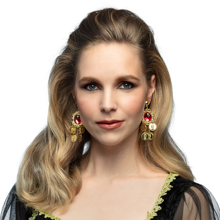 Boland Paar oorbellen Ruby romeinse