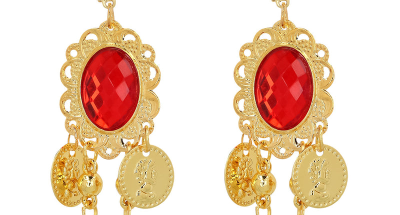 Boland Paar oorbellen Ruby romeinse