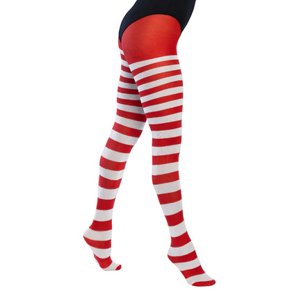 Boland Panty Gestreept rood/wit