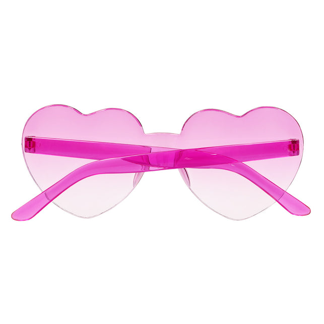 Boland Partybril Festival hartjes roze