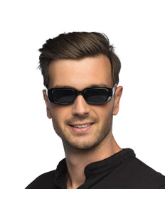 Boland Partybril Techno zwart