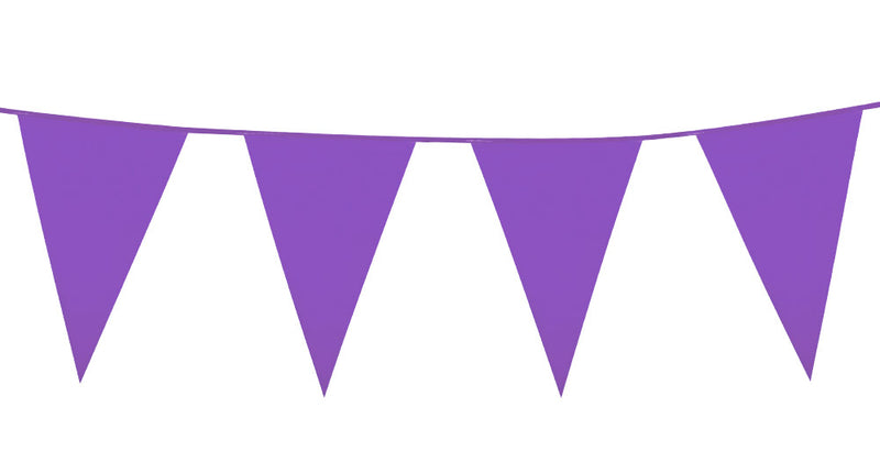 Boland PE reuzenvlaggenlijn paars