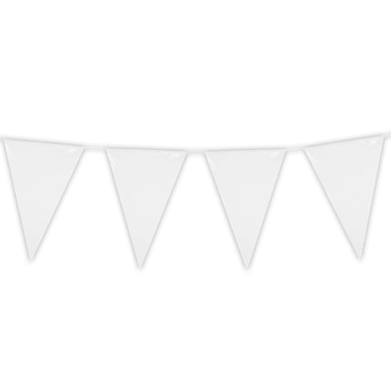 Boland PE reuzenvlaggenlijn wit