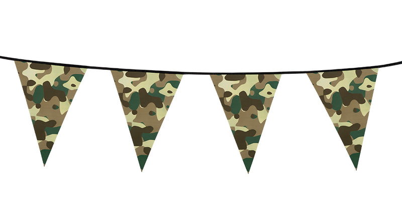 Boland PE vlaggenlijn Camouflage