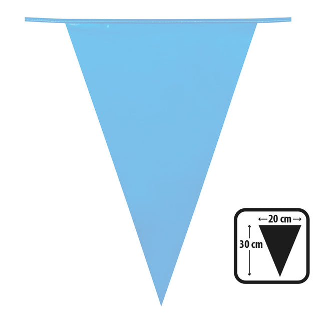 Boland PE vlaggenlijn lichtblauw