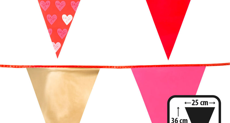 Boland PE vlaggenlijn Love