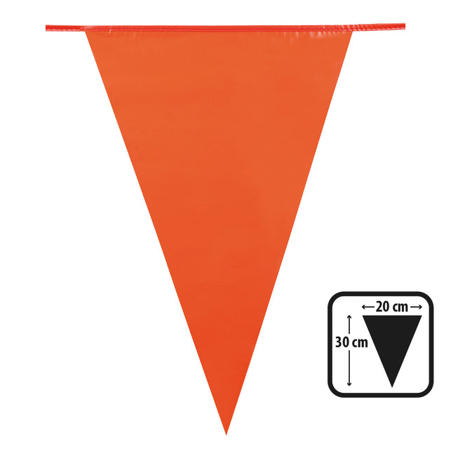 Boland PE vlaggenlijn Oranje XL