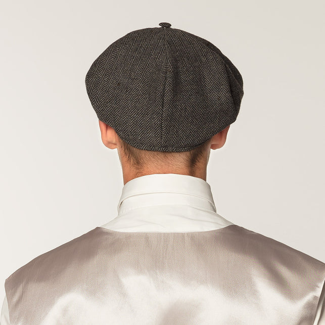 Boland Peaky Blinders pet plat grijs