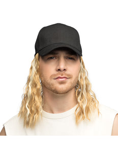 Boland Pet Casey met pruik zwart/blond