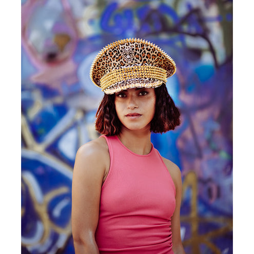 Boland Pet panter print goud Panthera