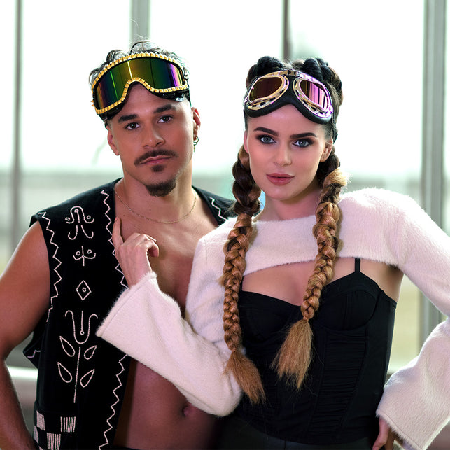 Boland Pilotenbril retro vliegenier